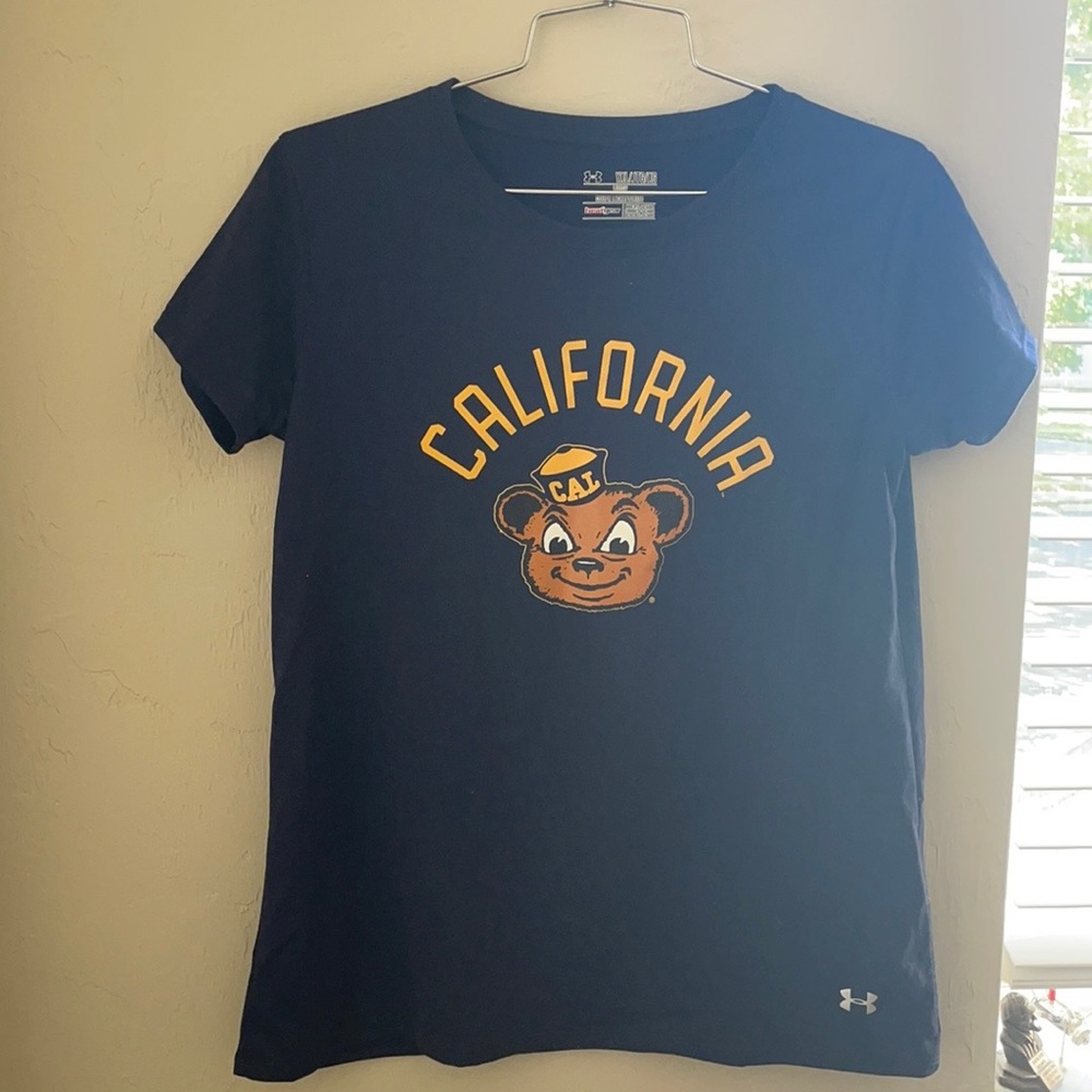 Cal Berkeley Under Armor Navy Shirt